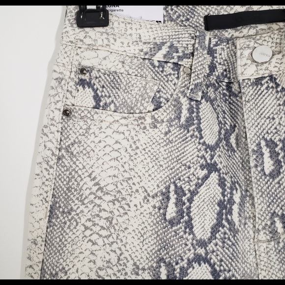 Joes “The Luna” high rise snake pattern - Picture 7 of 9